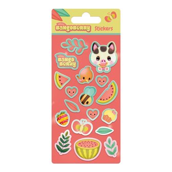 Bangoberry  puffy (met lucht) stickers - Piggy Pig