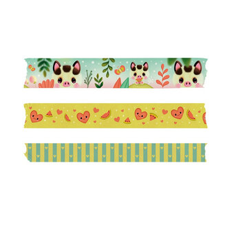 Bangoberry masking tape set - Piggy Pig