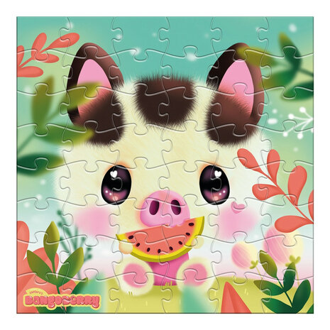 Bangoberry - Puzzel 48 stukjes - Piggy Pig